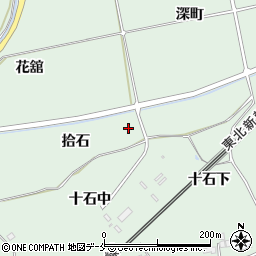 宮城県名取市愛島塩手拾石周辺の地図