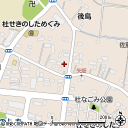 宮城県名取市増田（後島南）周辺の地図