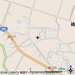 新潟県村上市桃川474周辺の地図