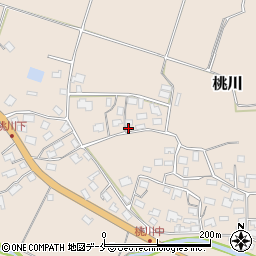 新潟県村上市桃川487周辺の地図