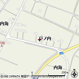 宮城県名取市牛野戸ノ内周辺の地図