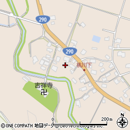 新潟県村上市桃川243周辺の地図