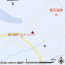 山形県山形市蔵王温泉171周辺の地図