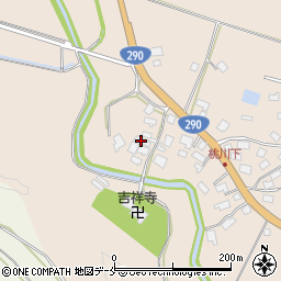 新潟県村上市桃川233周辺の地図