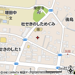 宮城県名取市増田後島455-2周辺の地図