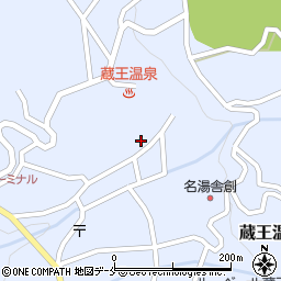 山形　蔵王温泉　吉田屋周辺の地図
