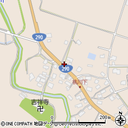 新潟県村上市桃川288周辺の地図