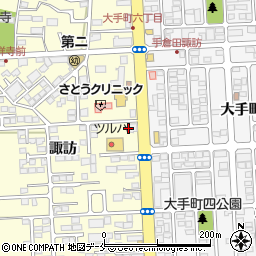 R Baker 名取店周辺の地図