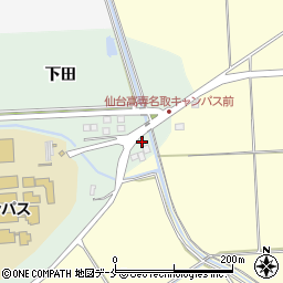 仙台調剤名取店周辺の地図
