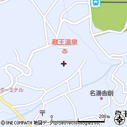 山形県山形市蔵王温泉123周辺の地図