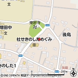 宮城県名取市増田後島455-5周辺の地図