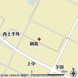 宮城県名取市小塚原鍋島周辺の地図