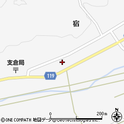 宮城県柴田郡川崎町支倉宿39-1周辺の地図