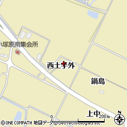 宮城県名取市小塚原西土手外106周辺の地図