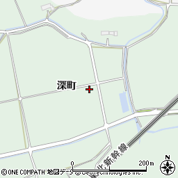 宮城県名取市愛島塩手深町周辺の地図