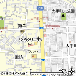 名取市消防署手倉田出張所周辺の地図