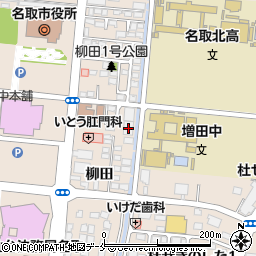 宮城県名取市増田柳田240周辺の地図