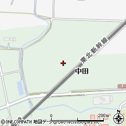 宮城県名取市愛島塩手上田周辺の地図