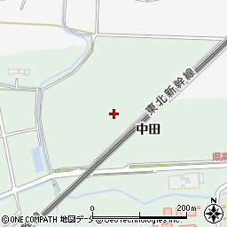 宮城県名取市愛島塩手（上田）周辺の地図