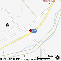 宮城県柴田郡川崎町支倉宿121周辺の地図