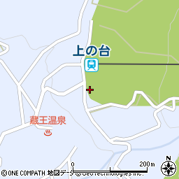 蔵王ベースセンタージュピア周辺の地図