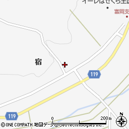 宮城県柴田郡川崎町支倉宿89周辺の地図