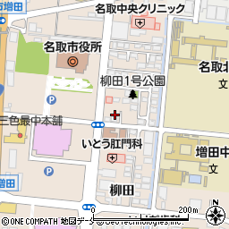 宮城県名取市増田柳田211周辺の地図