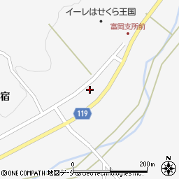 宮城県柴田郡川崎町支倉宿133周辺の地図