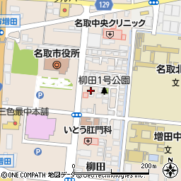 宮城県名取市増田柳田689周辺の地図