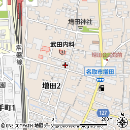 増田調剤薬局周辺の地図