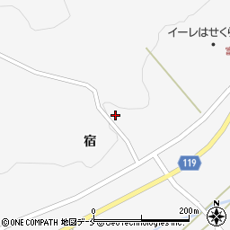 宮城県柴田郡川崎町支倉宿4周辺の地図