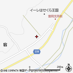 宮城県柴田郡川崎町支倉宿148周辺の地図