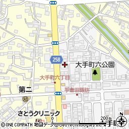 明光義塾名取教室周辺の地図