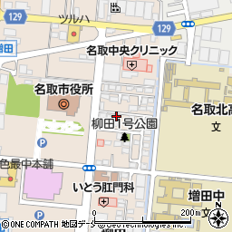 宮城県名取市増田柳田677周辺の地図