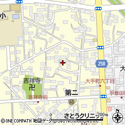 宮城県名取市手倉田（諏訪）周辺の地図