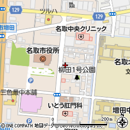 宮城県名取市増田柳田675周辺の地図