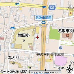もりのなかま保育園　名取増田園周辺の地図