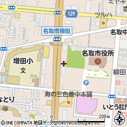 宮城県名取市増田柳田135周辺の地図