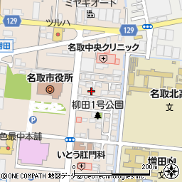 宮城県名取市増田柳田85-11周辺の地図