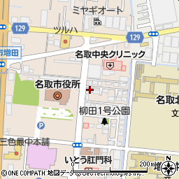 宮城県名取市増田柳田85-7周辺の地図