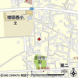 宮城県名取市手倉田堰根563周辺の地図