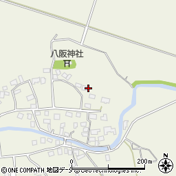新潟県村上市飯岡周辺の地図