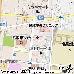 宮城県名取市増田柳田85-13周辺の地図