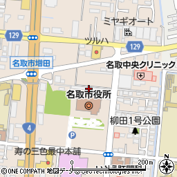 宮城県名取市増田柳田80周辺の地図