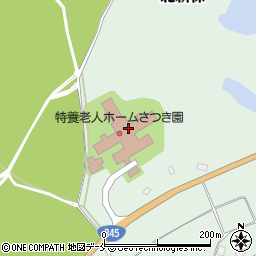 さつき園周辺の地図