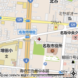 宮城県名取市増田柳田51-1周辺の地図