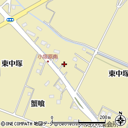 宮城県名取市小塚原東遠泉周辺の地図