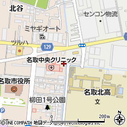 宮城県名取市増田柳田11周辺の地図