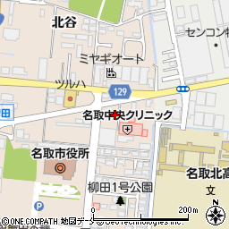 宮城県名取市増田柳田6周辺の地図