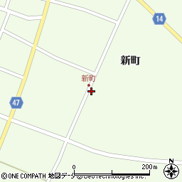 宮城県柴田郡川崎町前川新町周辺の地図